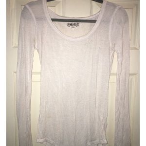 White long sleeve top MUDD